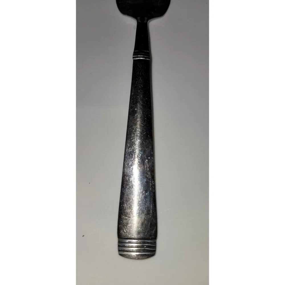 Cambridge Silver Metro Glossy Fork Stainless Steel Three Prong Serving Fork